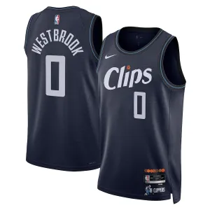Nike Muški Dres LA Clippers Russell Westbrook City Edition 2023/24 Swingman Navy