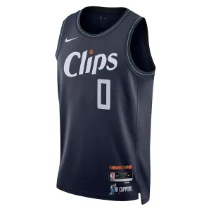 Nike Muški Dres LA Clippers Russell Westbrook City Edition 2023/24 Swingman Navy
