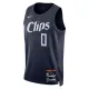 Nike Muški Dres LA Clippers Russell Westbrook City Edition 2023/24 Swingman Navy