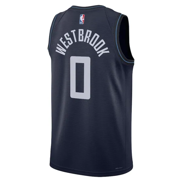 Nike Muški Dres LA Clippers Russell Westbrook City Edition 2023/24 Swingman Navy