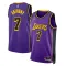 Muški Dres Los Angeles Lakers Jordan Carmelo Anthony 7 Statement Edition Swingman Ljubičasta