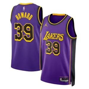 Muški Dres Los Angeles Lakers Jordan Dwight Howard 39 Statement Edition Swingman Ljubičasta