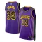 Muški Dres Los Angeles Lakers Jordan Dwight Howard 39 Statement Edition Swingman Ljubičasta