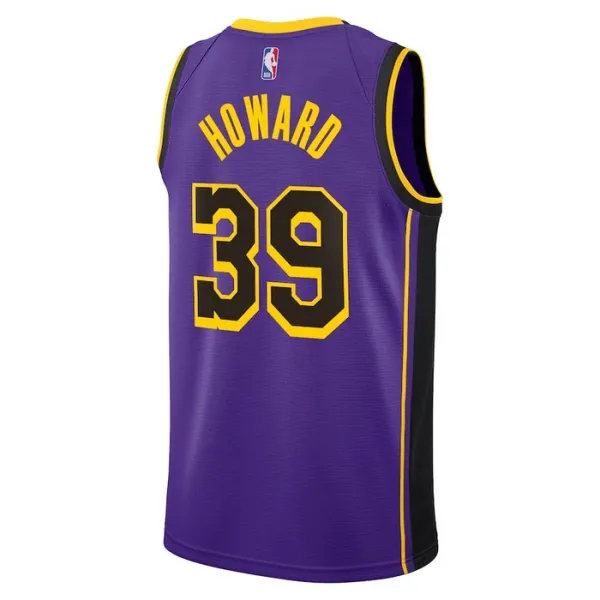 Muški Dres Los Angeles Lakers Jordan Dwight Howard 39 Statement Edition Swingman Ljubičasta