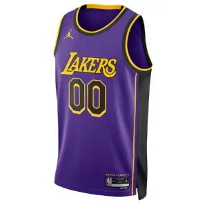 Muški Dres Los Angeles Lakers Jordan Personalizacija Statement Edition Swingman Plava