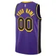 Muški Dres Los Angeles Lakers Jordan Personalizacija Statement Edition Swingman Plava