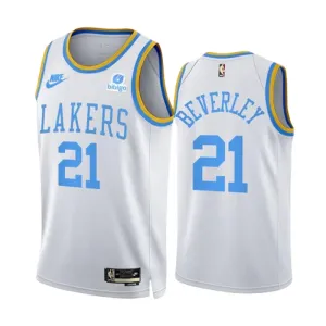 Muški Dres Los Angeles Lakers Patrick Beverley 21 Classic Edition 2022/23 Swingman Bijela