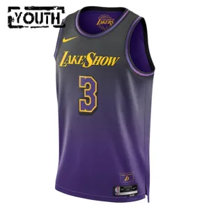 Nike Dječji Dres Los Angeles Lakers Anthony Davis City Edition 2024/25 Swingman Ljubičasta
