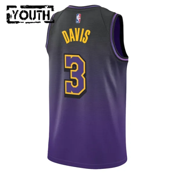 Nike Dječji Dres Los Angeles Lakers Anthony Davis City Edition 2024/25 Swingman Ljubičasta