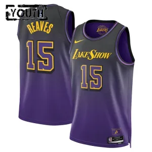 Nike Dječji Dres Los Angeles Lakers Austin Reaves City Edition 2024/25 Swingman Ljubičasta