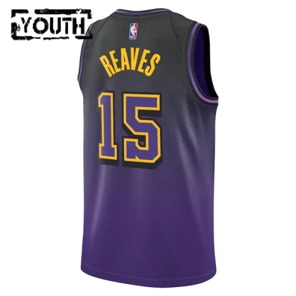 Nike Dječji Dres Los Angeles Lakers Austin Reaves City Edition 2024/25 Swingman Ljubičasta
