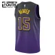 Nike Dječji Dres Los Angeles Lakers Austin Reaves City Edition 2024/25 Swingman Ljubičasta