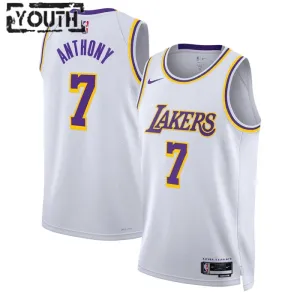 Nike Dječji Dres Los Angeles Lakers Carmelo Anthony 7 Association Edition Swingman Bijela