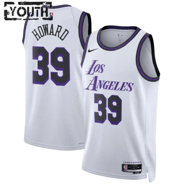 Nike Dječji Dres Los Angeles Lakers Dwight Howard 39 City Edition 2022/23 Swingman Bijela Nike Dječji Dres Los Angeles Lakers Dwight Howard 39 City Edition 2022/23 Swingman Bijela