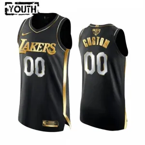 Nike Dječji Dres Los Angeles Lakers Limited Personalizacija Golden Edition Swingman Crna