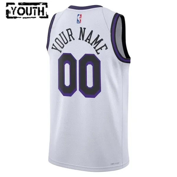 Nike Dječji Dres Los Angeles Lakers Personalizacija City Edition 2022/23 Swingman Bijela