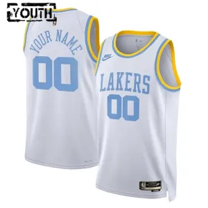 Nike Dječji Dres Los Angeles Lakers Personalizacija Classic Edition 2022/23 Swingman Bijela
