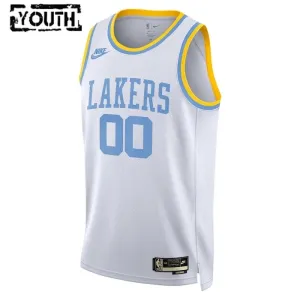 Nike Dječji Dres Los Angeles Lakers Personalizacija Classic Edition 2022/23 Swingman Bijela