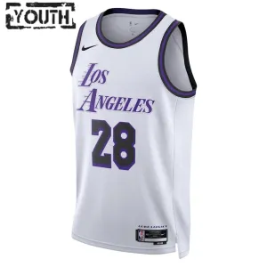 Nike Dječji Dres Los Angeles Lakers Rui Hachimura 28 City Edition 2022/23 Swingman Bijela