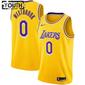Nike Dječji Dres Los Angeles Lakers Russell Westbrook 0 Icon Edition Swingman Zlato