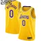 Nike Dječji Dres Los Angeles Lakers Russell Westbrook 0 Icon Edition Swingman Zlato