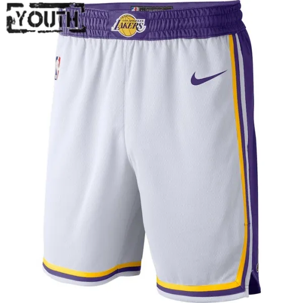 Nike Dječji Kratke Hlače Los Angeles Lakers Association Edition Swingman Nike Dječji Kratke Hlače Los Angeles Lakers Association Edition Swingman