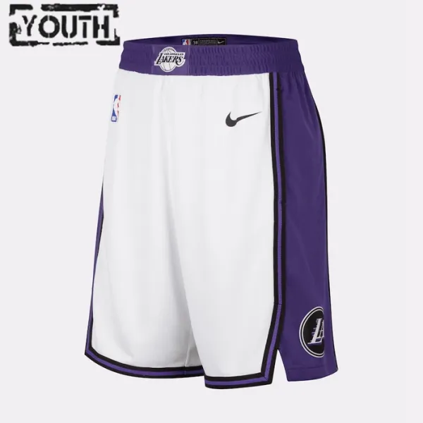 Nike Dječji Kratke Hlače Los Angeles Lakers City Edition 2022/23 Swingman Nike Dječji Kratke Hlače Los Angeles Lakers City Edition 2022/23 Swingman