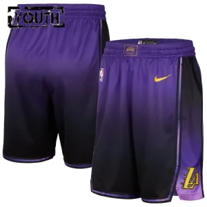 Nike Dječji Kratke Hlače Los Angeles Lakers City Edition 2024/25 Swingman