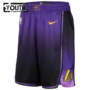 Nike Dječji Kratke Hlače Los Angeles Lakers City Edition 2024/25 Swingman