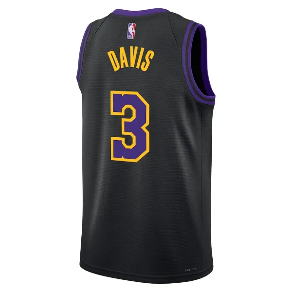 Nike Muški Dres Los Angeles Lakers Anthony Davis City Edition 2023/24 Swingman Crna