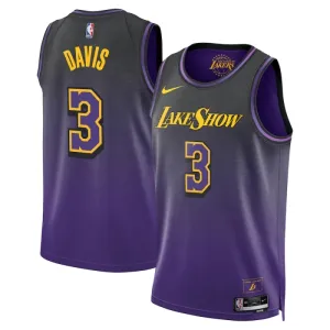Nike Muški Dres Los Angeles Lakers Anthony Davis City Edition 2024/25 Swingman Ljubičasta