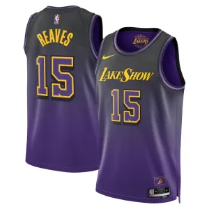 Nike Muški Dres Los Angeles Lakers Austin Reaves City Edition 2024/25 Swingman Ljubičasta