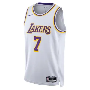 Nike Muški Dres Los Angeles Lakers Carmelo Anthony 7 Association Edition Swingman Bijela