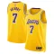 Nike Muški Dres Los Angeles Lakers Carmelo Anthony 7 Icon Edition Swingman Zlato