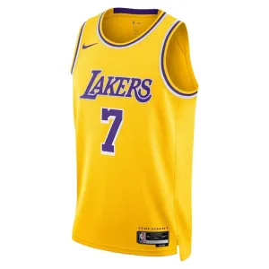 Nike Muški Dres Los Angeles Lakers Carmelo Anthony 7 Icon Edition Swingman Zlato