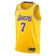 Nike Muški Dres Los Angeles Lakers Carmelo Anthony 7 Icon Edition Swingman Zlato