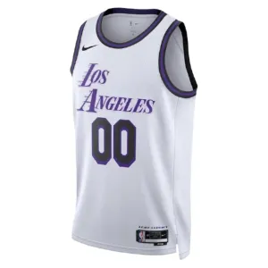 Nike Muški Dres Los Angeles Lakers Personalizacija City Edition 2022/23 Swingman Bijela