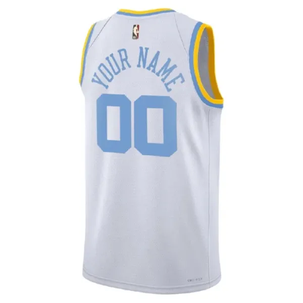 Nike Muški Dres Los Angeles Lakers Personalizacija Classic Edition 2022/23 Swingman Bijela