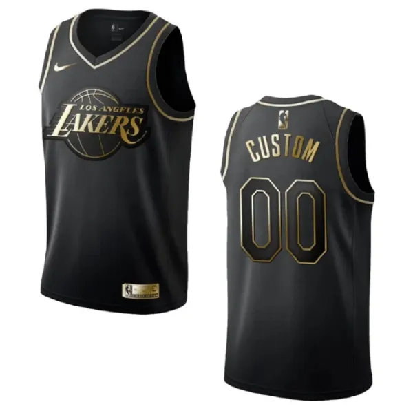 Nike Muški Dres Los Angeles Lakers Personalizacija Golden Edition Swingman Crna Nike Muški Dres Los Angeles Lakers Personalizacija Golden Edition Swingman Crna