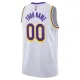 Nike Muški Dres Los Angeles Lakers Personalizacija Icon Edition Swingman Bijela