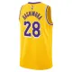 Nike Muški Dres Los Angeles Lakers Rui Hachimura 28 Icon Edition Swingman Zlato