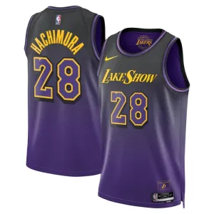 Nike Muški Dres Los Angeles Lakers Rui Hachimura City Edition 2024/25 Swingman Ljubičasta