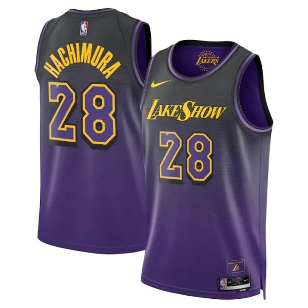 Nike Muški Dres Los Angeles Lakers Rui Hachimura City Edition 2024/25 Swingman Ljubičasta Nike Muški Dres Los Angeles Lakers Rui Hachimura City Edition 2024/25 Swingman Ljubičasta