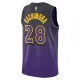 Nike Muški Dres Los Angeles Lakers Rui Hachimura City Edition 2024/25 Swingman Ljubičasta