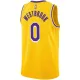 Nike Muški Dres Los Angeles Lakers Russell Westbrook 0 Icon Edition Swingman Zlato