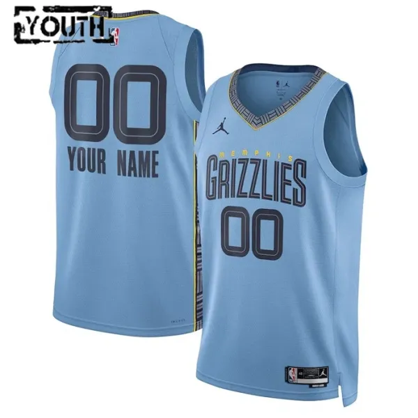 Dječji Dres Memphis Grizzlies Jordan Personalizacija Statement Edition Swingman Plava Dječji Dres Memphis Grizzlies Jordan Personalizacija Statement Edition Swingman Plava