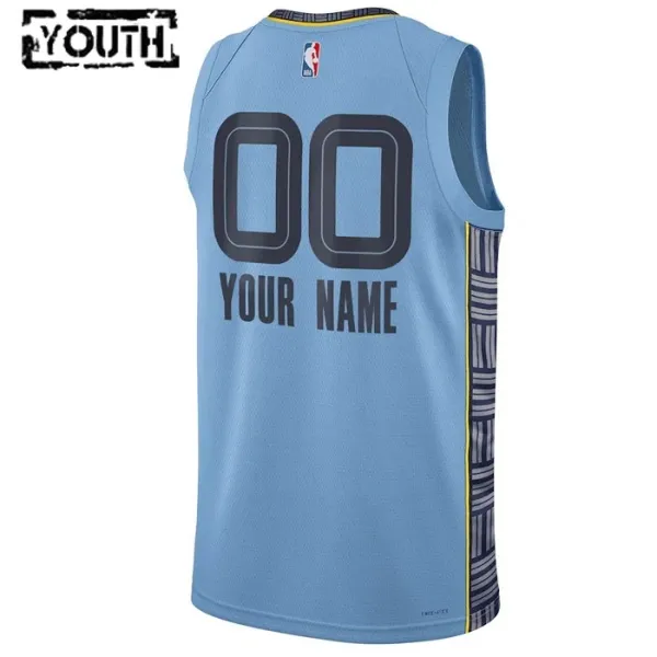 Dječji Dres Memphis Grizzlies Jordan Personalizacija Statement Edition Swingman Plava