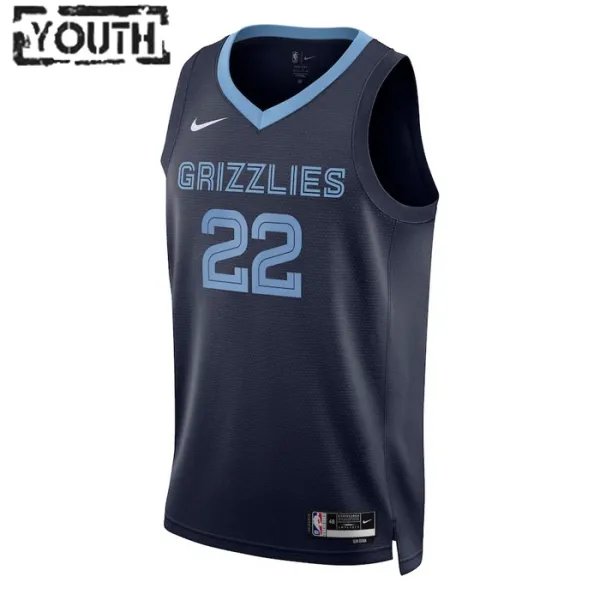 Nike Dječji Dres Memphis Grizzlies Desmond Bane 22 Icon Edition Swingman Navy