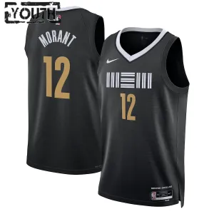 Nike Dječji Dres Memphis Grizzlies Ja Morant City Edition 2023/24 Swingman Crna