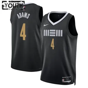 Nike Dječji Dres Memphis Grizzlies Steven Adams City Edition 2023/24 Swingman Crna
